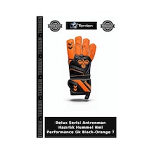 Terrien Delux Serisi Antrenman Hazırlık Hummel Hml Performance Gk Black-orange 7 Siyah - Turuncu