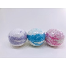 12 Adet X 80 Gr Çap 5 Cm Doğal Banyo Jakuzi Nem Bombası Topu Bath Bomb Küvet Köpük Manikür Pedikür 12 Li Karışık Meyve