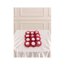 Kırmızı Ledli Kına El Mumu ,nedime Mumu , Düğün, Sünnet,bride,led Işıklı ,tealight Mum Pilli 12adet Kırmızı - 921394453
