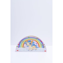 Çocuk Ahşap Masa Düzenleyici Organizer Masa Üstü Kalemlik & Organizer-babyunicorn