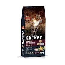 Klıcker Tavuklu Kısırlaştırılmış Yetişkin Kedi Kuru Maması 12 KG