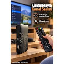 Hdmı Ve Av Bağlantılı Hd Uydu Alıcısı