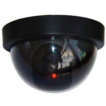 Güvenlik İçin Caydırıcı Sinyal Işıklı Dome Plastik Güvenlik Kamerası