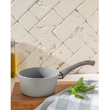 English Home Pretty Premium Sos Tenceresi 14 Cm Gri Gri