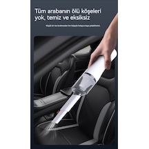 Jian Fan Araba Elektrikli Süpürge Kablosuzşarj Elektrikli Süpürge El Tipi Küçük Taşın İse Bir Güç Güçlü Emişev Arabası