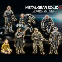 Metal Gear Solid V: Ground Zeroes Model Kit Set