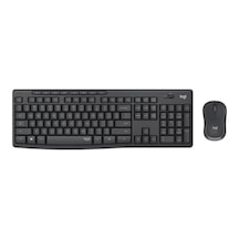 Logitech MK295 Kablosuz Klavye Mouse Set Siyah