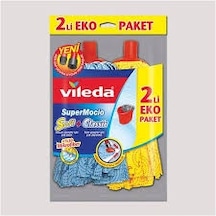 Vileda SuperMocio Classic Püskül Paspas Yedeği Sarı 2'li