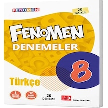 Fenomen 8. Sınıf Türkçe Deneme