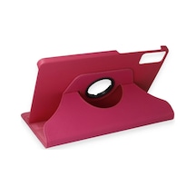 Xiaomi Redmi Pad Se Kılıf 360 Tablet Deri Kılıf - Pembe Tdrtr