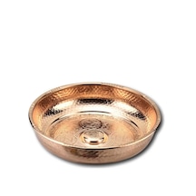 Kırmızı Bakır Hamam Tası Bakır