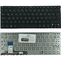 Asus Uyumlu Zenbook Ux305la-fb055t, Ux305la-fc0004r, Ux305la-fc001t Klavye Siyah Tr