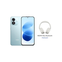 Xiaomi Redmi Note 17 4G 6 GB 256 GB (Xiaomi Türkiye Garantili) Mavi+Xiaomi Redmi Neo Bluetooth 5.4 Kulaküstü Beyaz Kulaklık