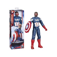 F9276 Marvel Titan Hero - Captain America Brave New World Aksiyon Figürü 30 Cm Çok Renkli