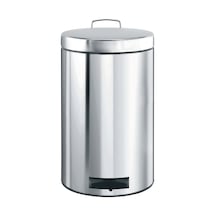 Brabantia Brilliant Steel Pedallı Çöp Kutusu 12 Lt. Krom