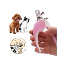 WF Cin310Pm Çelik Uçlu Köpek Büyük Tırnak Makası Pembe