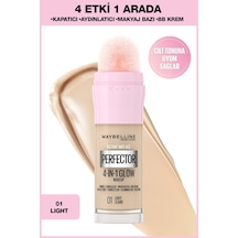 Maybelline New York Instant Perfector Glow 4 Etki 1 Arada Fondöten- 01 Light