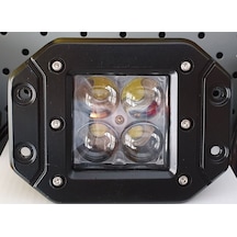 Ducki 3Inc Led 12W 4D Delici Tampon Üzeri Montaj