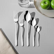 Nehir Sultan Sade 6 Kişilik 30 Parça Çatal Kaşık Takımı Bej