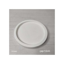 Yy2443 Yuvarlak Sunumluk 12cm Silikon Kalıp