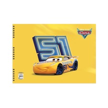 Keskin Color Cars Desenli Resim Defteri 25x35 Cm 15 Yaprak Çocuklar İçin