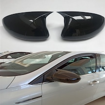 Renault Talisman Yarasa Ayna Kapağı Batman Piano Parlak Siyah