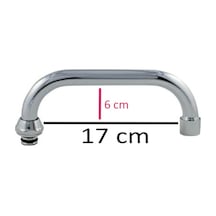 Krom Evye Boru Lavabo İçin 1 Krom