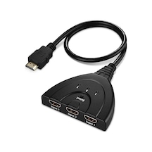 Hdmi Switch Çoklayıcı 4586P Çoğaltıcı 3 Port Çoklama Çoklu Hub