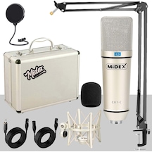 Midex Cx1 Sta Üst Seviye Condenser Stüdyo Mikrofonu Seti