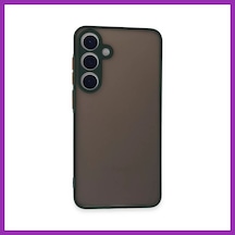 Bezos Samsung Galaxy S24 Uyumlu Kılıf Montreal Silikon Kapak - Yeşil Bty
