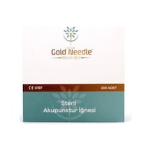 Gold Needle Steril Akupunktur Iğnesi 0.25Mm X 25Mm 200 Lü Çok Renkli Gold Needle Steril Akupunktur Iğnesi 0.25Mm X 25Mm 200 Lü Çok Renkli
