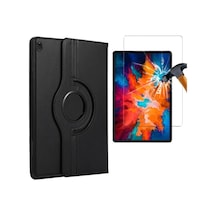 Lenovo Tab M10 Tb-x605f Za480027tr Uyumlu 360 Dönerli Tablet Kılıfı + Ekran Koruyucu