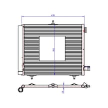 Oris Kondenser 207-208-p1007-2008 05 -c2-c3-c3 2 03 Ds 3 2014 Ve Sonrası 1.4 1.6hdi Kurutucu İle Al/al 420x371x1 6 Orıs Cpe207016 6455.jf-96530359-6455.al-6455.ha