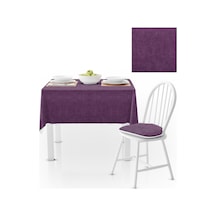Açık Mor Düz Renk Petek Dokuma Masa Örtüsü 140x260