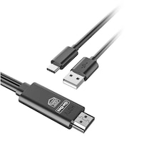 Go Des GD-HM817 4K UHD Destekli HDMI Kablo Ses Ve Görüntü Aktarıcı 1.8 Metre - Siyah ZORE-260164