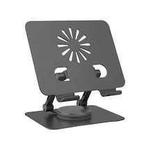 Katlanabilir Alüminyum Tablet Standı, Kaymaz Ve Ayarlanabilir