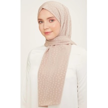 Armine Trend J.capri Şal 4 - 136 - Kalpli Vizon Bej