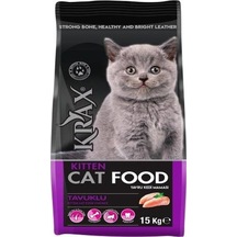 Krax Kitten Tavuklu Yavru Kedi Maması 15 KG