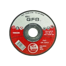 Gfb Inox Metal Kesme Taşı 115Mm 10 Adet