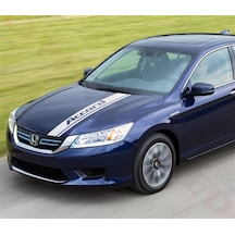 Honda Accord Sport Ön Kaput Şerit Sticker Etiket Modeli
