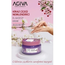 Agiva Nemlendiricili El Ve Vücut Kremi 300 Ml Kiraz Çiçeği