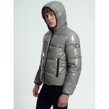 Regular Fit Erkek Mont Dark Stone