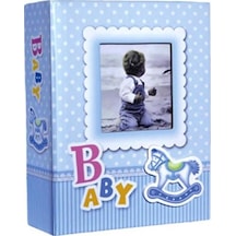 Rabsev 10x15cm 100 Fotoğraf Kapasiteli Lüks Bebek Fotoğraf Albümü RSPP461001-M