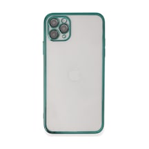 Apple iPhone Uyumlu 11 Pro Kılıf Razer Lensli Silikon - Yeşil Bzsxx00 1