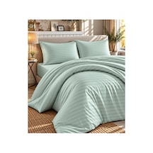 Pamuk Saten Soft Touch Premium Çift Kişilik Özel Kutulu Nevresim Takımı Seti 4 Parça Mint - 943622227 Mint