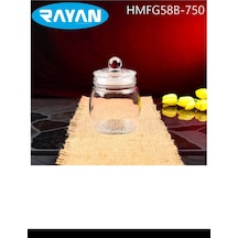 Cam Kavanoz 750 Cc Royaleks-hmfg58b-750 Çok Renkli