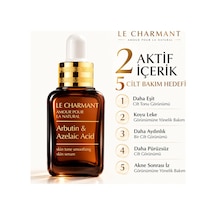 Arbutin Ve Azelaik Asit Leke Karşıtı Cilt Tonu Eşitleyici Aydınlatıcı Yüz Serumu 30 Ml