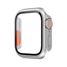Apple Uyumlu iPhone Watch 2 3 4 5 6 7 8 9 se ultra nike 44mm 49mm Ultra'ya Dönüştürücü Kasa Koruyucu G 25