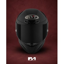 Kyt Tt-revo Kask Plaın Matt Black Siyah