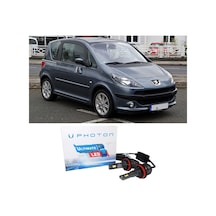 Peugeot 1007 Uzun+kısa Far Ampulü H4 Ultimate Yeni Seri Beyaz 2005-2009